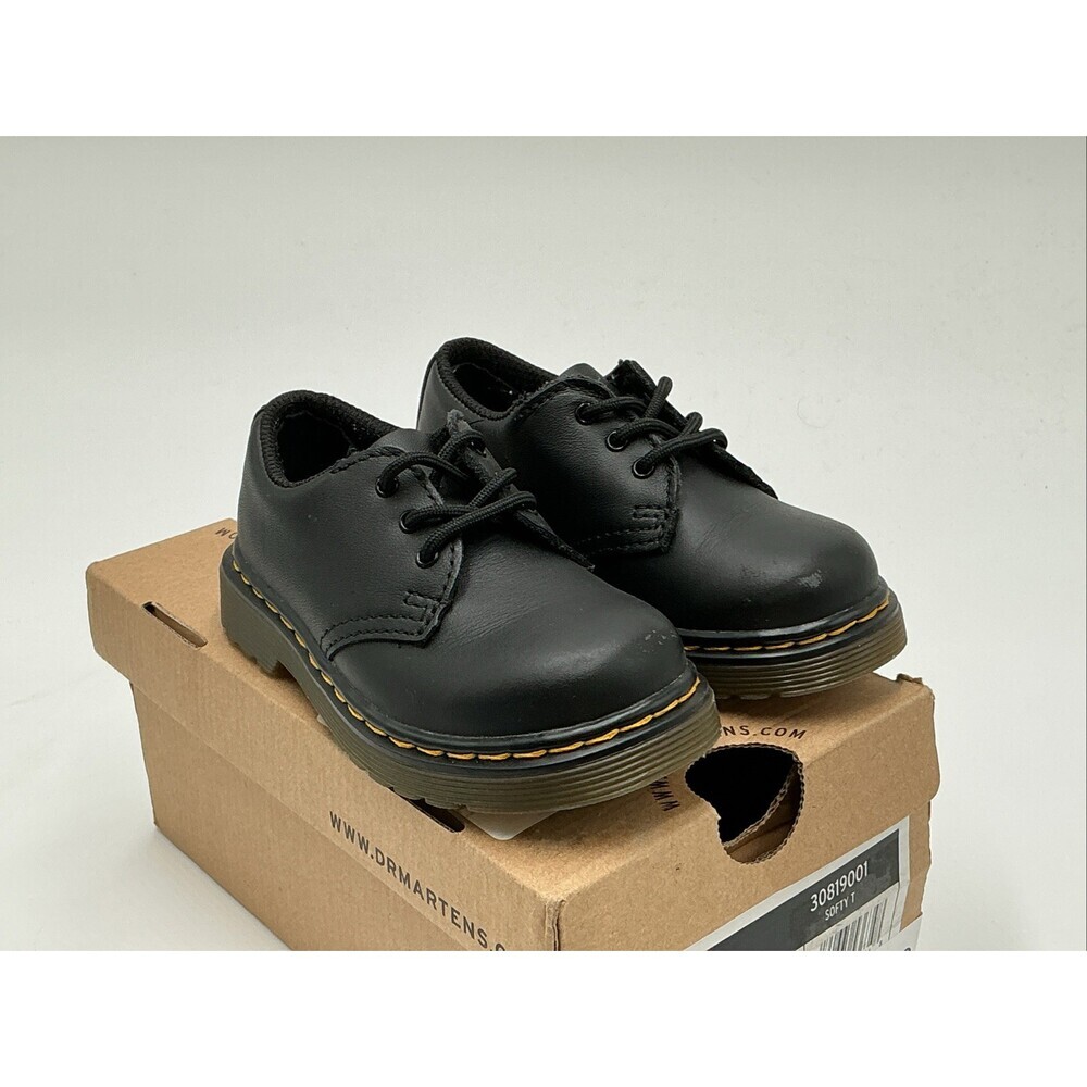Dr. Martens 1461 30819001 Oxford Toddler US 7 Black Softy Leather Shoes Ebay1219